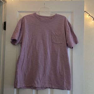George Light Purple Short Sleeved T-Shirt